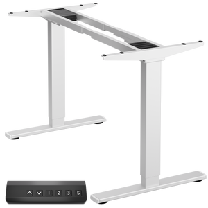 Motorized Under Desk with Height Adjustment max 100 kg, White CDF222E-W