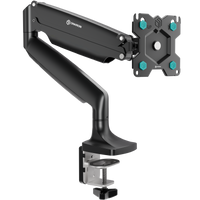 Desk Mount for Monitor 13"-32" max 9 kg, Tilt-Swivel, with Rotation, Black G100