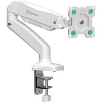Desk Mount for Monitor 13"-32" max 8 kg, Tilt-Swivel, with Rotation, White G80