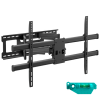 Full-Motion TV Wall Mount for 42"-120" max 100 kg, Black M10