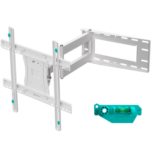 Full-Motion TV Wall Mount for 40"-75" max 68 kg, White M7L