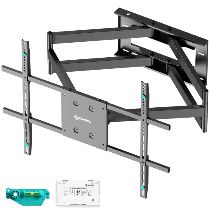 Full-Motion TV Wall Mount  for 42"-110" max 100 kg, Black M8L
