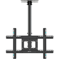 Ceiling mount for TV 32"-80" max 68 kg, tilt-swivel, black N1L