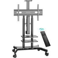 Motorized mobile TV stand 50"-86", max 105.9 kg, black TS1881E