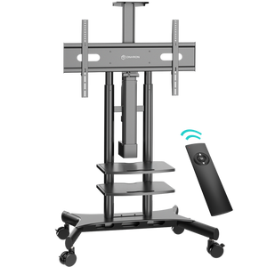 Motorized mobile TV stand 50"-86", max 105.9 kg, black TS1881E