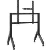 Mobile TV stand for TVs 70"-110", max 125 kg, black TS2081