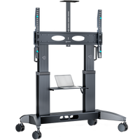 Mobile TV stand for TVs 70"-110", max 145 kg, black TS2821