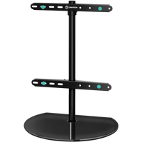 Desktop TV stand 32"-65", max 35 kg, tiltable, black PT2