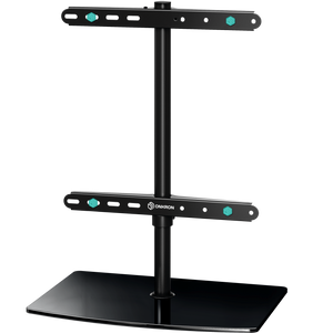 Desktop TV stand 32"-75", max 40 kg, tiltable, black PT3
